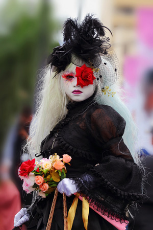 Bangkok THAILAND - August 30: Japan Festa in Bangkok 2014 Enter 10th Celebration, August 30 , 2014 at Central World, Bangkok,Thailand. The public with free admission and there are a lot of attention.のeditorial素材