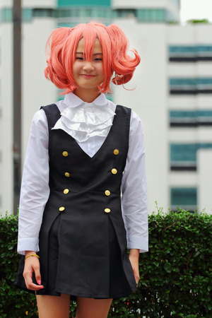 Bangkok THAILAND - August 30: Japan Festa in Bangkok 2014 Enter 10th Celebration, August 30 , 2014 at Central World, Bangkok,Thailand. The public with free admission and there are a lot of attention.のeditorial素材