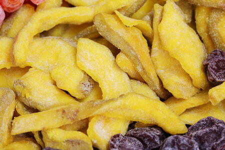 dried fruits mixの写真素材