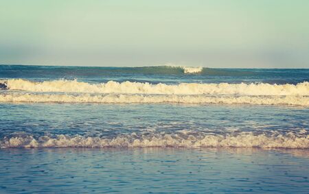 Beach of vintage toneの写真素材