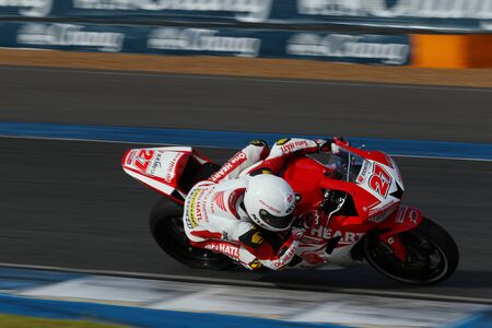 Buriram, Thailand - August 29, 2015: Asia Road Racing Championship 2015 Round 4. was held at the...