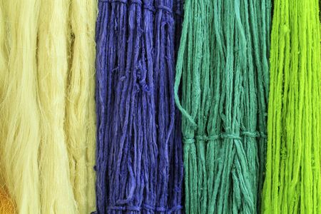Dye silk and colorful for background