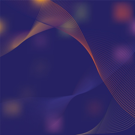 Abstract wave background with colorful blotsのイラスト素材