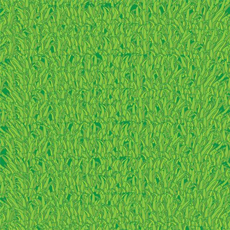 Seamless texture with green grassのイラスト素材