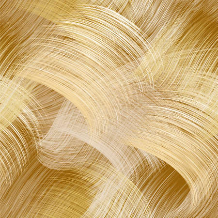 Seamless webbed pattern with grunge striped wavy and arc elements in white, yellow, beige pastel colors on brown background for web designのイラスト素材