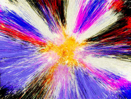 Bright festive  background with vivid burst firework for web design