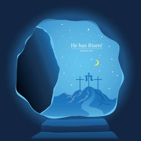 Resurrection Of Jesus Christのイラスト素材