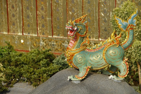 Himmapan animals statueの写真素材