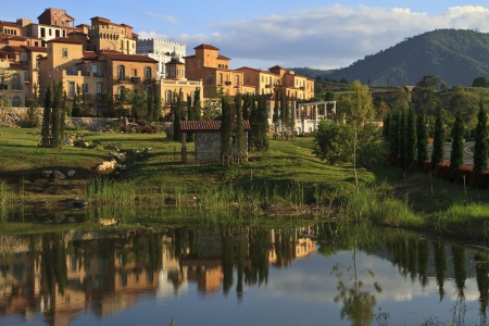 Building in city beautiful の写真素材