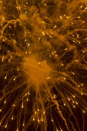 Sky lanterns fireworks