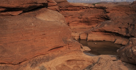 view Sam-Pan-Bok amazing Grand Canyon National Park in Thailand の写真素材