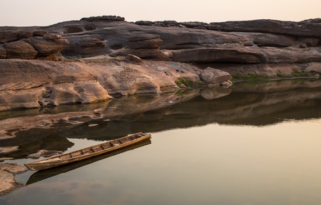 view Sam-Pan-Bok amazing Grand Canyon National Park in Thailand の写真素材