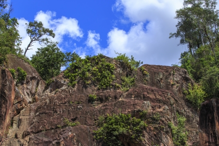 Cliff of rock mountain  