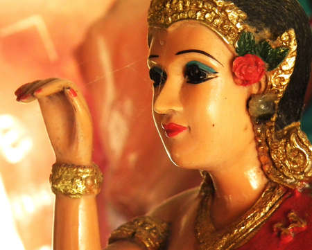 Thai style girl angel, Thailand の写真素材