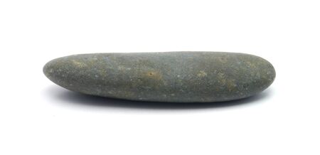 Round stone isolated on white background niceの写真素材