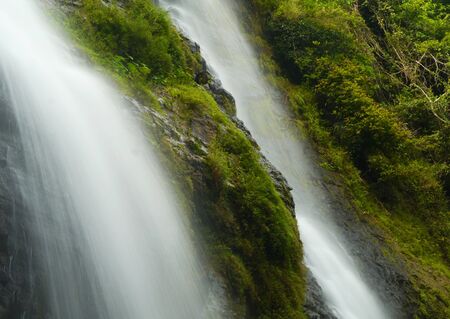 Waterfall in Thailandの写真素材