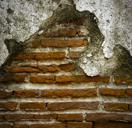 Old brick wallの写真素材