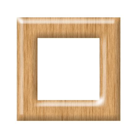 Wooden photo framesの写真素材