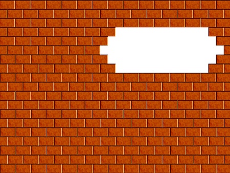  brick wallの写真素材