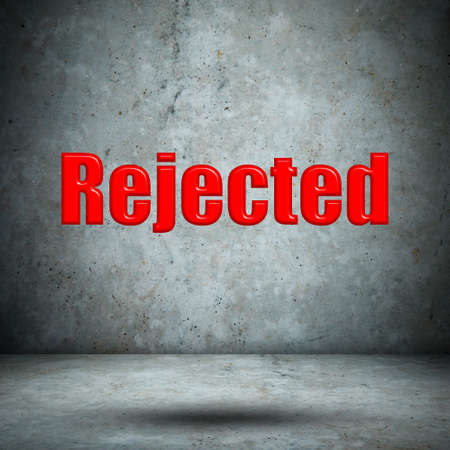 Rejected concrete wallの写真素材