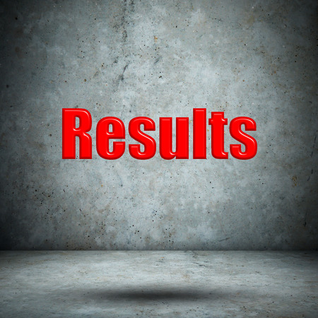 Results concrete wallの写真素材