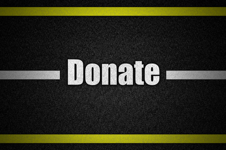 Traffic  road surface with tex Donateの写真素材