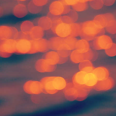 Bokeh light vintage backgroundの写真素材