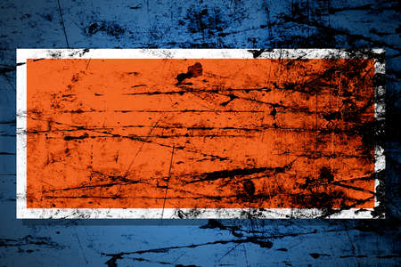 Blue grunge texture Background old retro vintage styleの写真素材