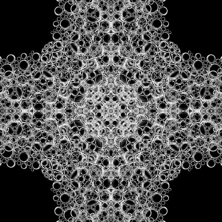 abstract Foamy bubbly water texture background