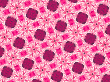 Abstract kaleidoscopic background as infinite seamless pattern