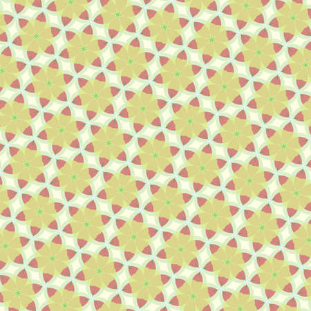 pattern illustration of abstract flowers