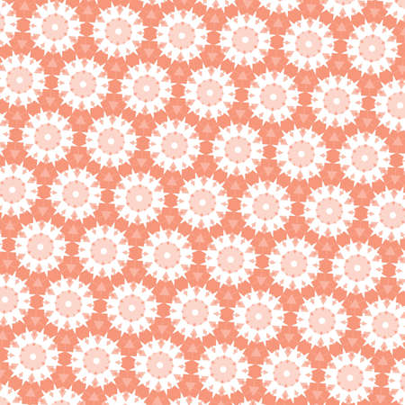 pattern illustration of abstract flowers