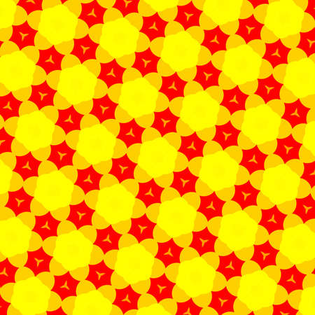 pattern illustration of abstract flowersの写真素材