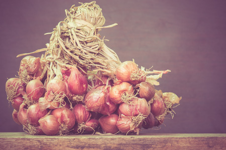 Homegrown red old retro vintage styleの写真素材