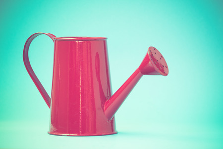 watering can old retro vintage styleの写真素材