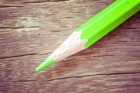 Color pencils old retro vintage styleの写真素材