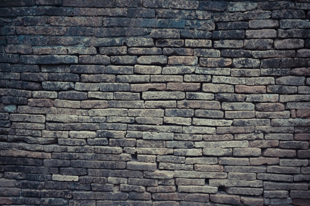 brick wall texture with filter effect retro vintage style