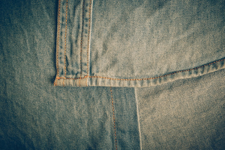 jeans texture background with filter effect retro vintage style