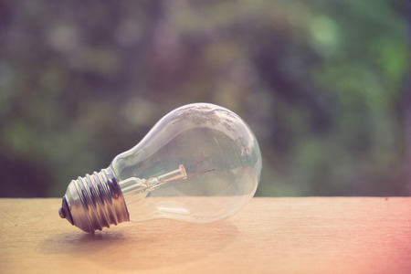 light lamp with filter effect retro vintage style