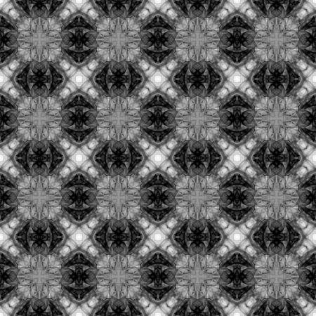 Seamless smoke abstract grunge monochromeの写真素材