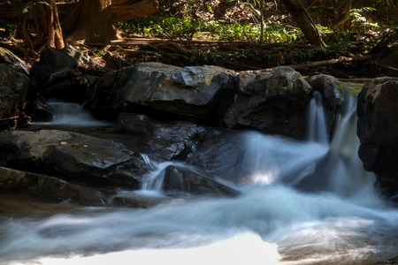 creek flowing over the rocks