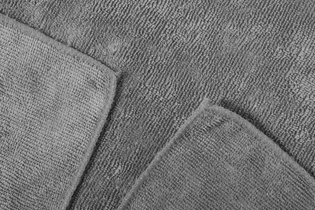 gray fabric cloth background textureの写真素材