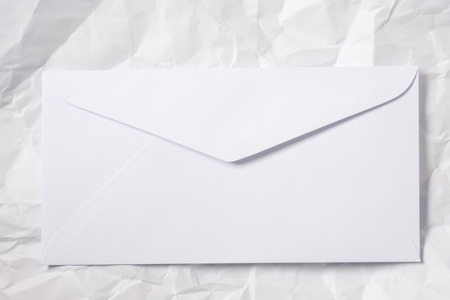White envelopes texture background