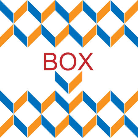 symbol vector box design for company and businessの写真素材