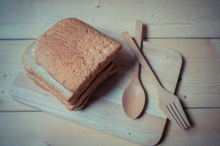 bread with filter effect retro vintage style