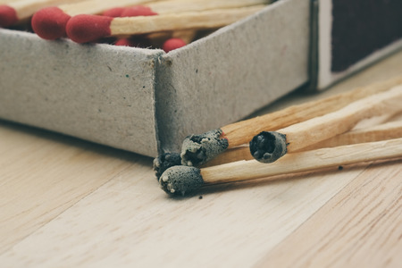 match with filter effect retro vintage styleの写真素材