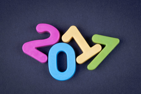 Happy New Year 2017 background