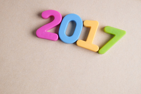 Happy New Year 2017 backgroundの写真素材
