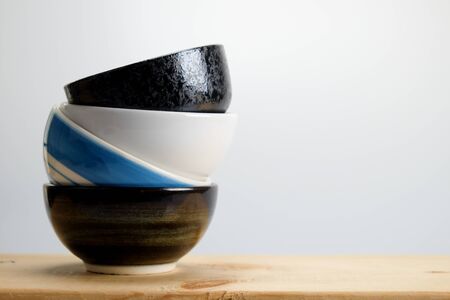 bowl with filter effect retro vintage styleの写真素材