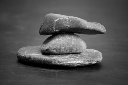 macro stones scene, zen like conceptsの写真素材